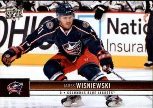 #48 James Wisniewski - Columbus Blue Jackets - 2012-13 Upper Deck Hockey
