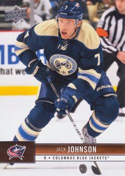 #49 Jack Johnson - Columbus Blue Jackets - 2012-13 Upper Deck Hockey