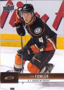 #4 Cam Fowler - Anaheim Ducks - 2012-13 Upper Deck Hockey