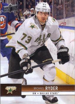 #58 Michael Ryder - Dallas Stars - 2012-13 Upper Deck Hockey