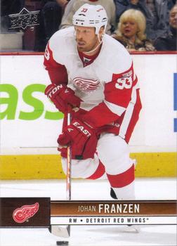 #59 Johan Franzen - Detroit Red Wings - 2012-13 Upper Deck Hockey