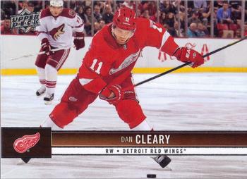 #62 Dan Cleary - Detroit Red Wings - 2012-13 Upper Deck Hockey