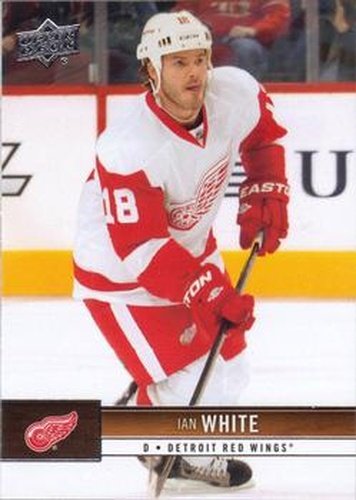 #65 Ian White - Detroit Red Wings - 2012-13 Upper Deck Hockey