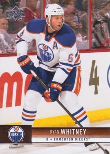 #67 Ryan Whitney - Edmonton Oilers - 2012-13 Upper Deck Hockey
