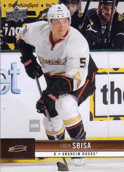 #6 Luca Sbisa - Anaheim Ducks - 2012-13 Upper Deck Hockey