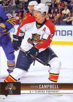 #76 Brian Campbell - Florida Panthers - 2012-13 Upper Deck Hockey