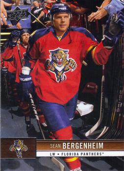 #77 Sean Bergenheim - Florida Panthers - 2012-13 Upper Deck Hockey