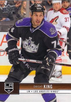 #82 Dwight King - Los Angeles Kings - 2012-13 Upper Deck Hockey