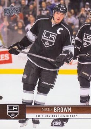 #84 Dustin Brown - Los Angeles Kings - 2012-13 Upper Deck Hockey