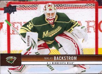 #85 Niklas Backstrom - Minnesota Wild - 2012-13 Upper Deck Hockey