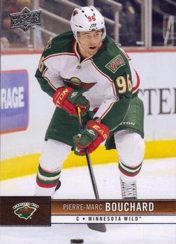 #88 Pierre-Marc Bouchard - Minnesota Wild - 2012-13 Upper Deck Hockey