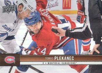 #96 Tomas Plekanec - Montreal Canadiens - 2012-13 Upper Deck Hockey