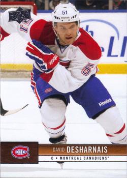 #97 David Desharnais - Montreal Canadiens - 2012-13 Upper Deck Hockey