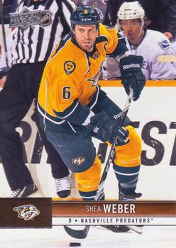 #98 Shea Weber - Nashville Predators - 2012-13 Upper Deck Hockey