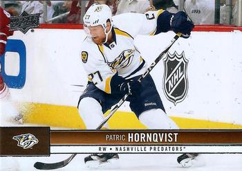#99 Patric Hornqvist - Nashville Predators - 2012-13 Upper Deck Hockey