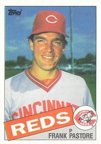 #727 Frank Pastore - Cincinnati Reds - 1985 Topps Baseball