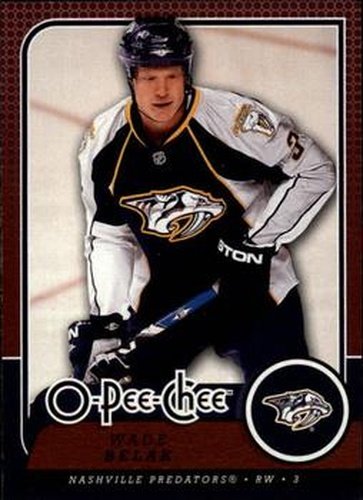 #728 Wade Belak - Nashville Predators - 2008-09 O-Pee-Chee Hockey
