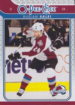 #728 Ruslan Salei - Colorado Avalanche - 2009-10 O-Pee-Chee Hockey