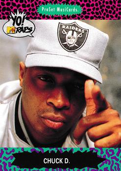 #12 Chuck D. - 1991 Pro Set Yo! MTV Raps