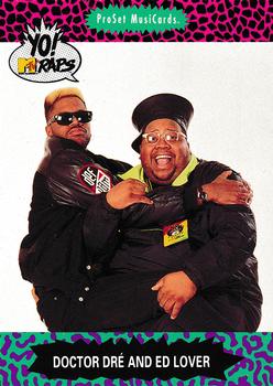 #22 Doctor Dré and Ed Lover - 1991 Pro Set Yo! MTV Raps