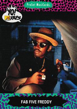 #32 Fab Five Freddy - 1991 Pro Set Yo! MTV Raps