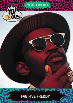 #33 Fab Five Freddy - 1991 Pro Set Yo! MTV Raps