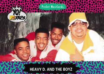 #37 Heavy D. and The Boyz - 1991 Pro Set Yo! MTV Raps