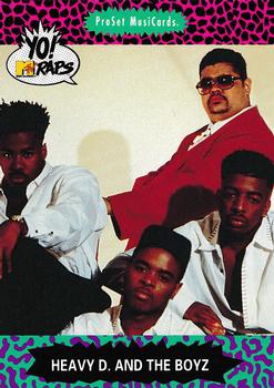 #40 Heavy D. and The Boyz - 1991 Pro Set Yo! MTV Raps