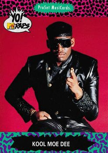 #42 Kool Moe Dee - 1991 Pro Set Yo! MTV Raps