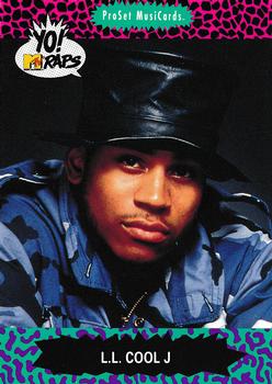 #45 L.L. Cool J - 1991 Pro Set Yo! MTV Raps
