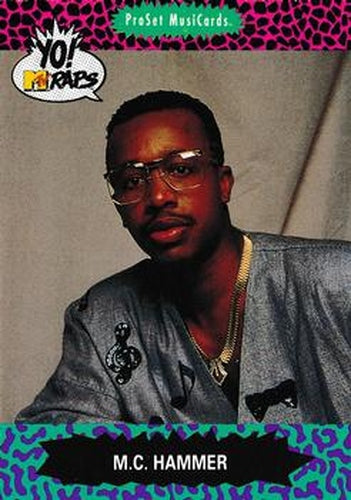 #51 M.C. Hammer - 1991 Pro Set Yo! MTV Raps