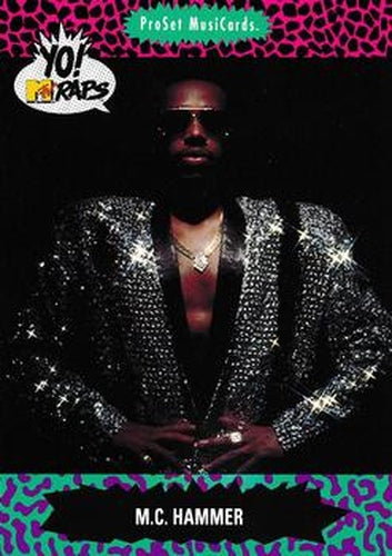 #54 M.C. Hammer - 1991 Pro Set Yo! MTV Raps