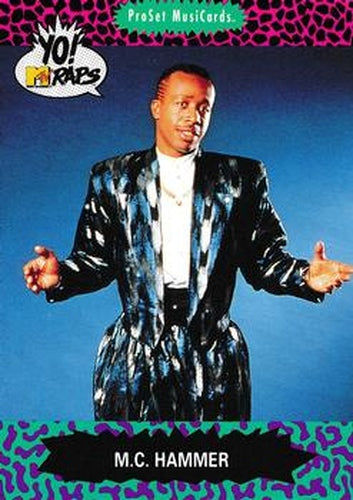 #56 M.C. Hammer - 1991 Pro Set Yo! MTV Raps