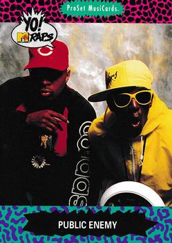 #60 Public Enemy - 1991 Pro Set Yo! MTV Raps