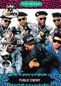 #63 Public Enemy - 1991 Pro Set Yo! MTV Raps