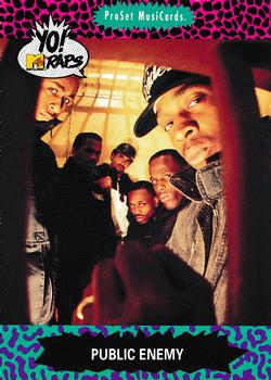 #64 Public Enemy - 1991 Pro Set Yo! MTV Raps