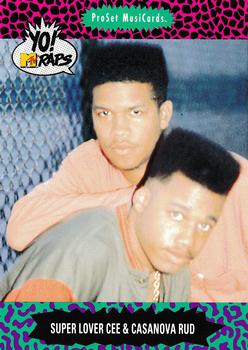 #75 Super Lover Cee & Casanova Rud - 1991 Pro Set Yo! MTV Raps