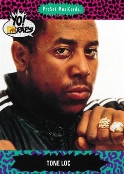 #82 Tone Loc - 1991 Pro Set Yo! MTV Raps