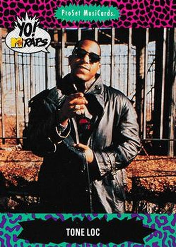 #85 Tone Loc - 1991 Pro Set Yo! MTV Raps