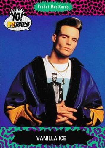 #86 Vanilla Ice - 1991 Pro Set Yo! MTV Raps