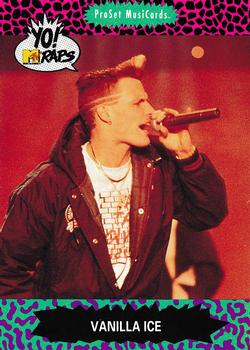 #88 Vanilla Ice - 1991 Pro Set Yo! MTV Raps