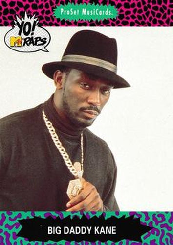 #8 Big Daddy Kane - 1991 Pro Set Yo! MTV Raps