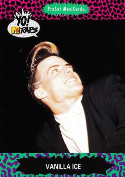#90 Vanilla Ice - 1991 Pro Set Yo! MTV Raps