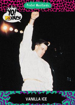 #92 Vanilla Ice - 1991 Pro Set Yo! MTV Raps