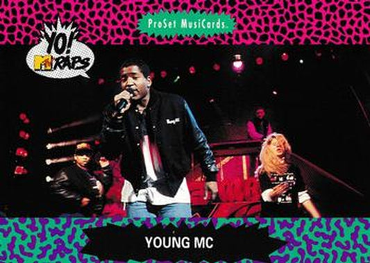 #97 Young MC - 1991 Pro Set Yo! MTV Raps