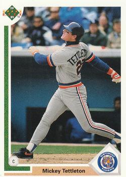 #729 Mickey Tettleton - Detroit Tigers - 1991 Upper Deck Baseball