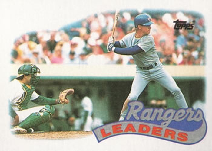 #729 Rangers Leaders - Texas Rangers - 1989 Topps Baseball