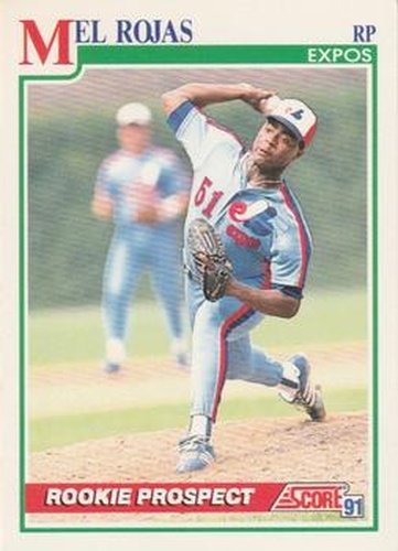 #729 Mel Rojas - Montreal Expos - 1991 Score Baseball