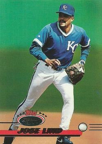 #729 Jose Lind - Kansas City Royals - 1993 Stadium Club Baseball