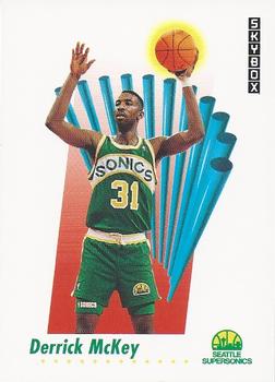 #272 Derrick McKey - Seattle SuperSonics - 1991-92 SkyBox Basketball